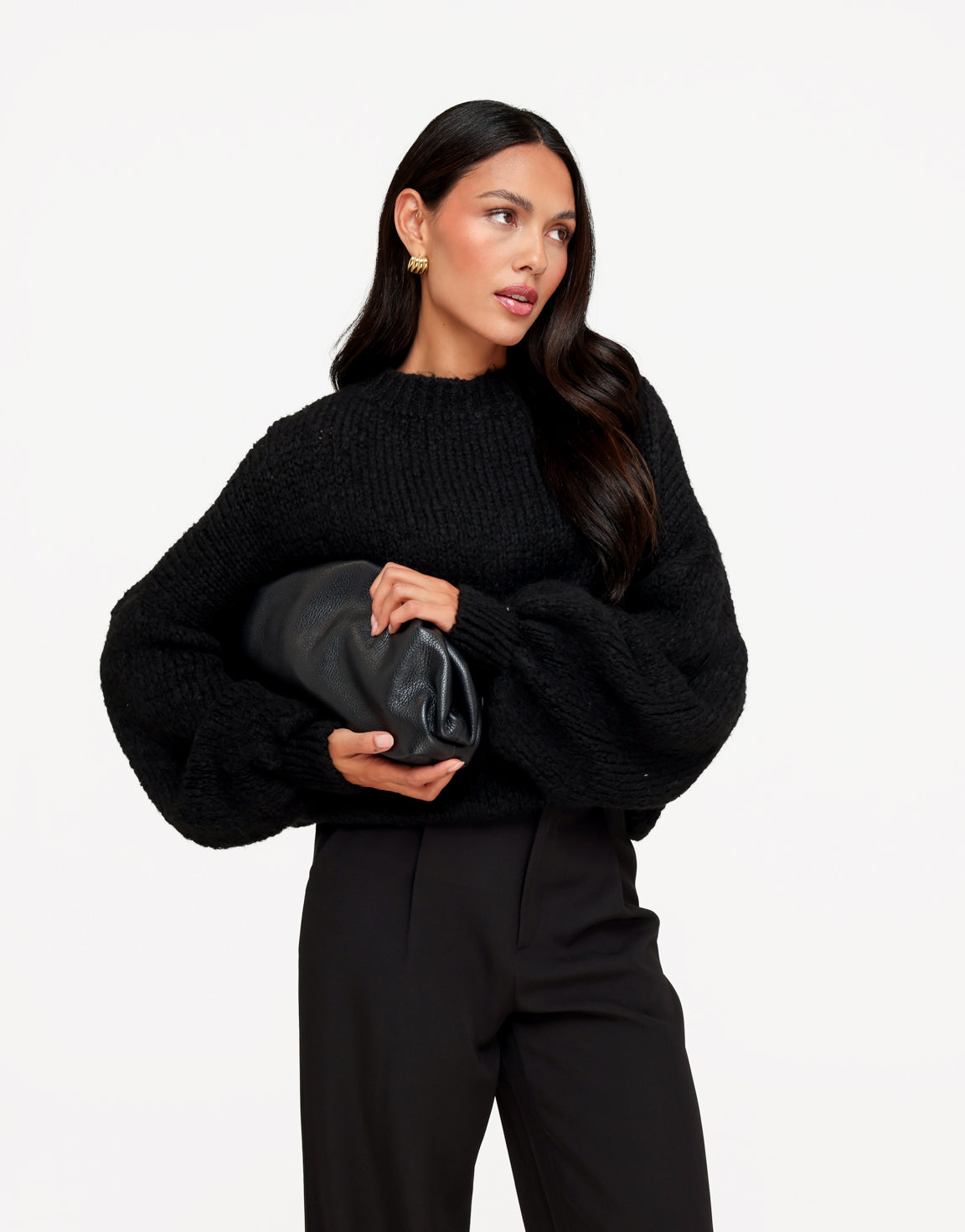 Oversized Wollen Gebreide Trui - afbeelding 2
