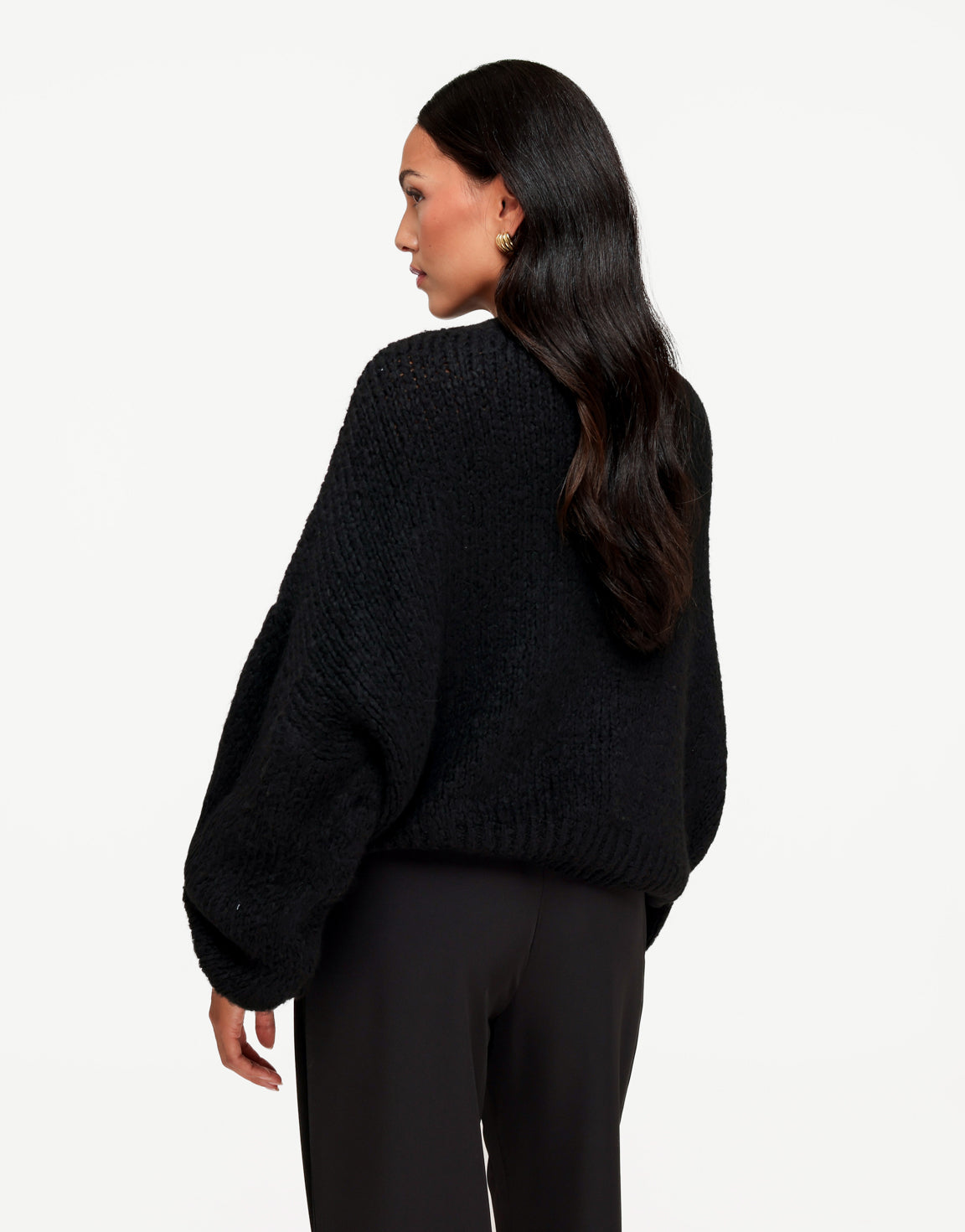 Oversized Wollen Gebreide Trui - afbeelding 3