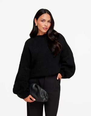 Oversized Wollen Gebreide Trui - afbeelding 1